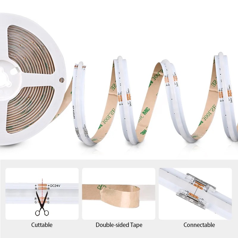 Hot Sale Dotless RGB Dimmable  - Led Strip Lights ulasan dan harga