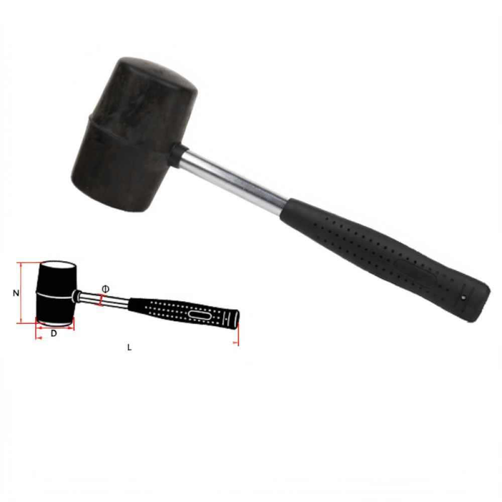 Ergonomic Rubber Mallet For Fu - Home Improvement Mark ulasan dan harga