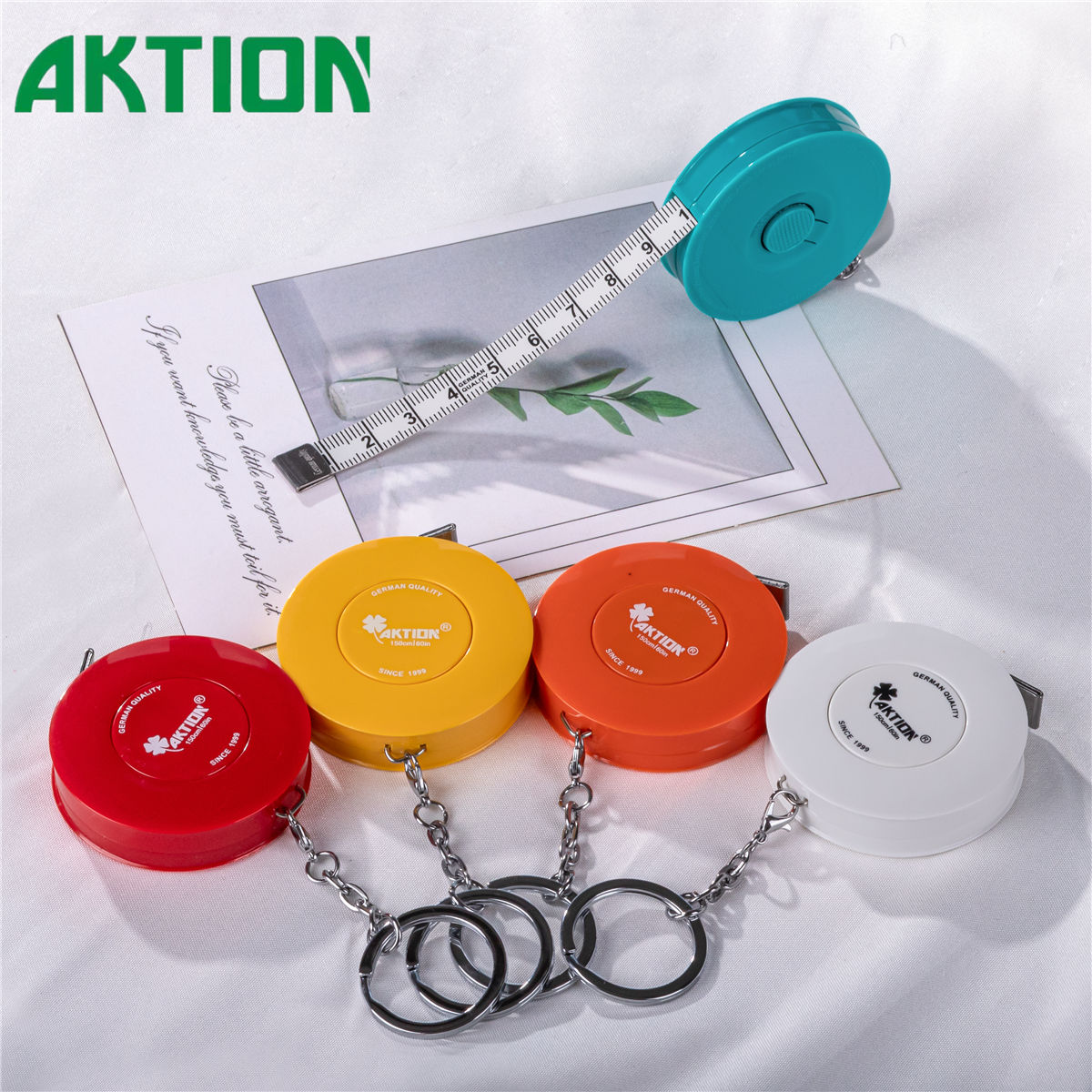 Measuring Tape 1.5M 60Inch AKT - Tape Measure ulasan dan harga