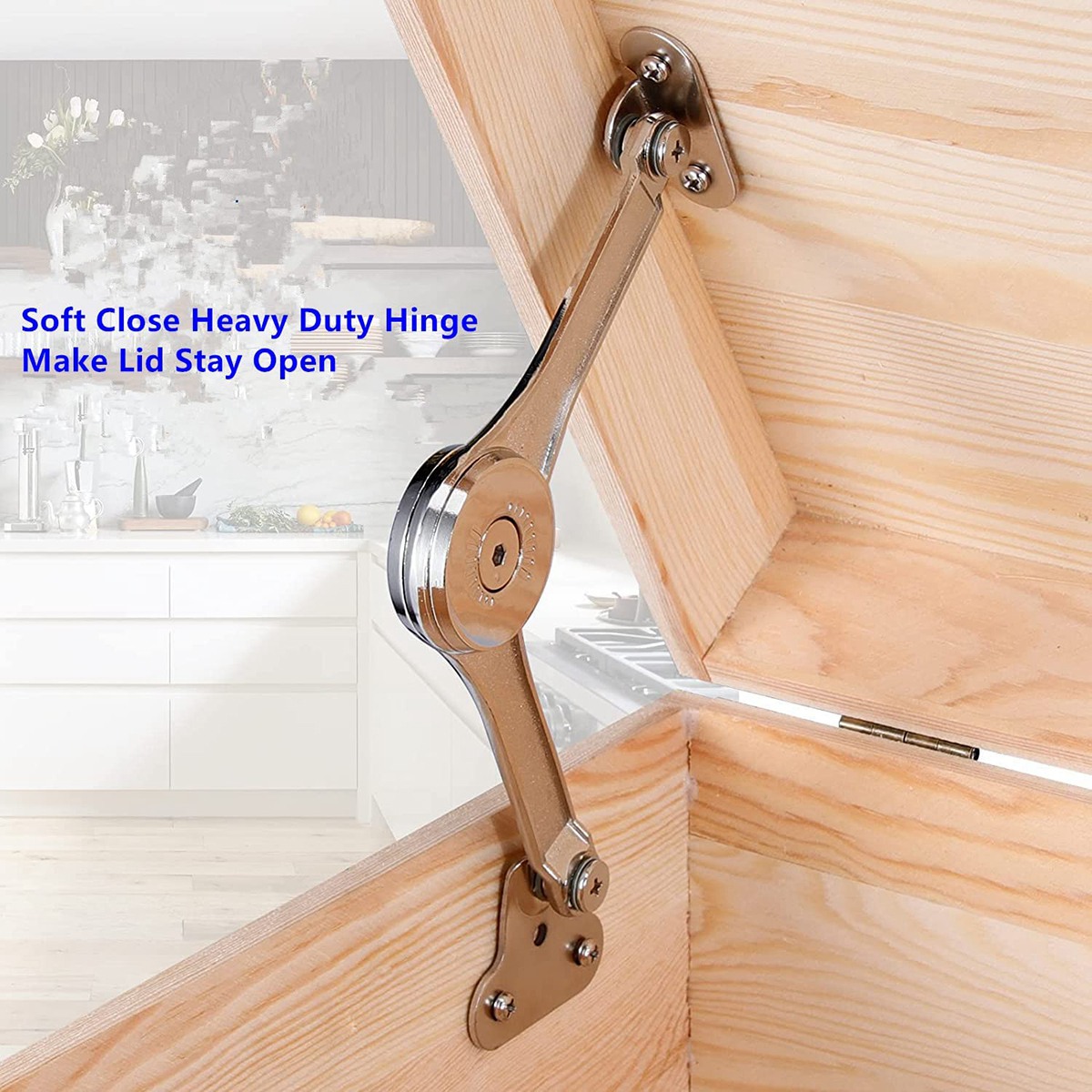 [Y39A]2 Pcs Heavy Duty Lid Hin - Cabinet Hinges ulasan dan harga