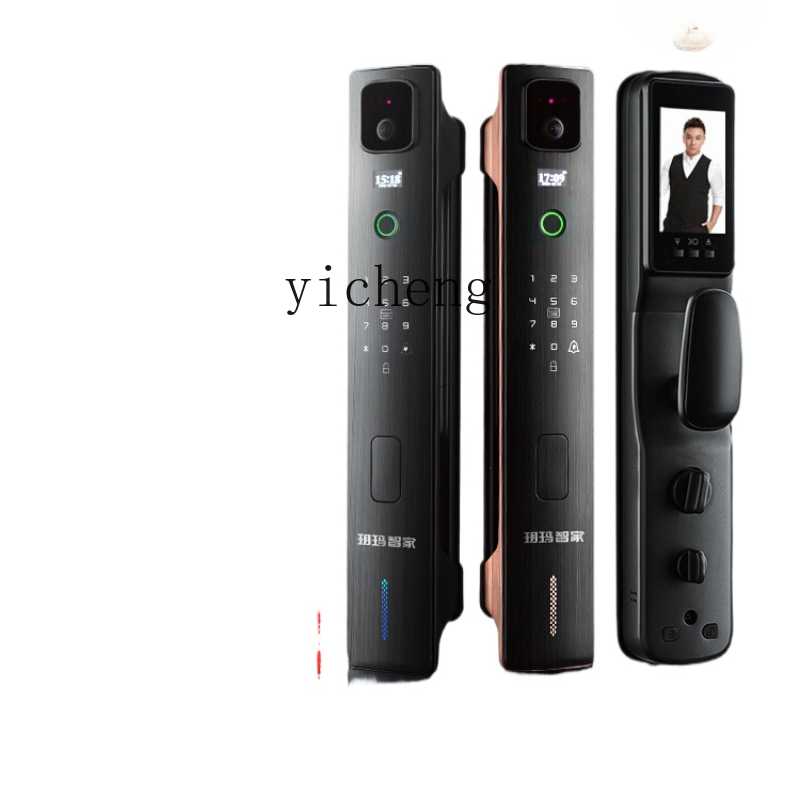 cc293d Face Recognition Smart  - Door Lock ulasan dan harga