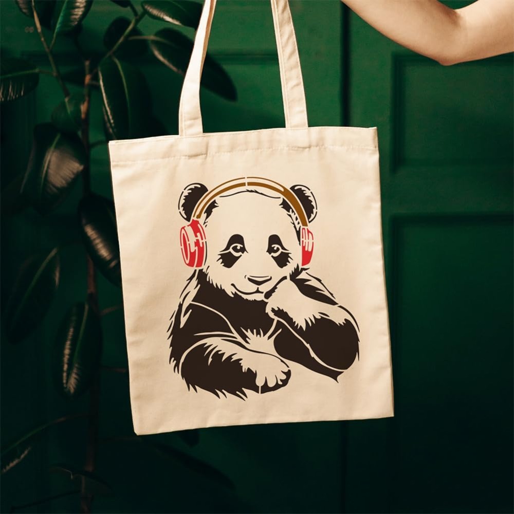 Panda Stencil with a Paint Bru - Paint Brush ulasan dan harga
