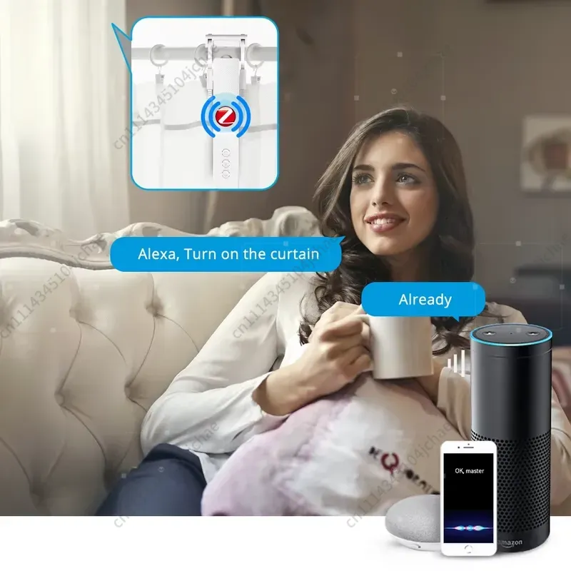 EE Tuya Zigbee Smart Curtain D - Curtain Rods ulasan dan harga