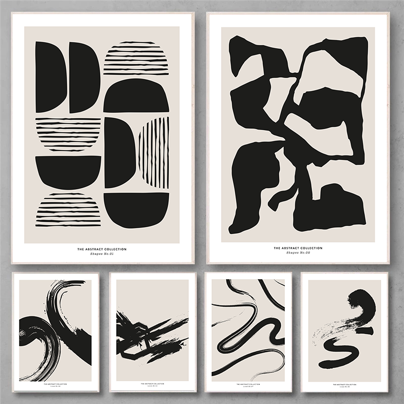 Minimalist Paint Strokes Abstr - Paint Brush ulasan dan harga