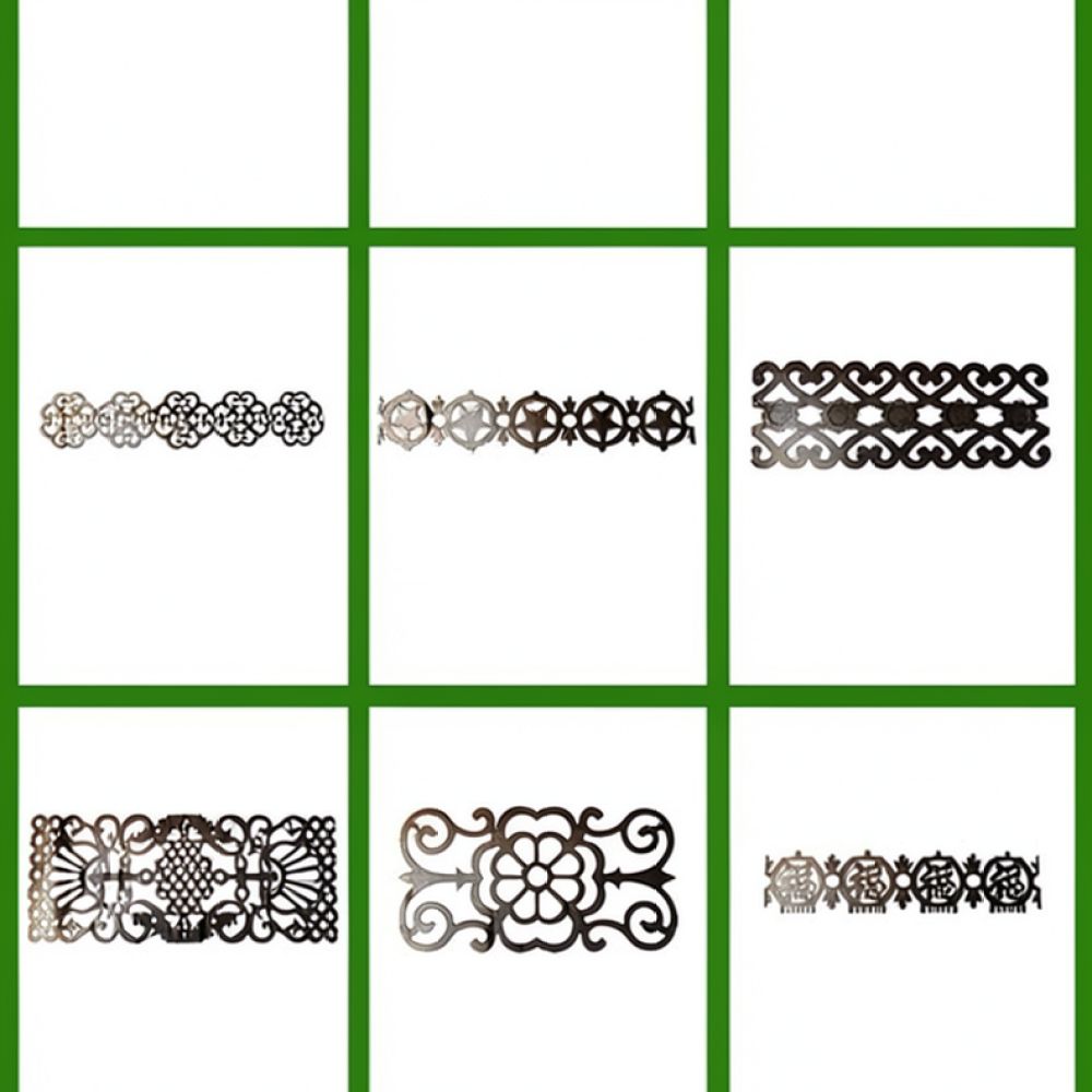 Wrought Iron Ornamental Panel  - Home Improvement Fence ulasan dan harga