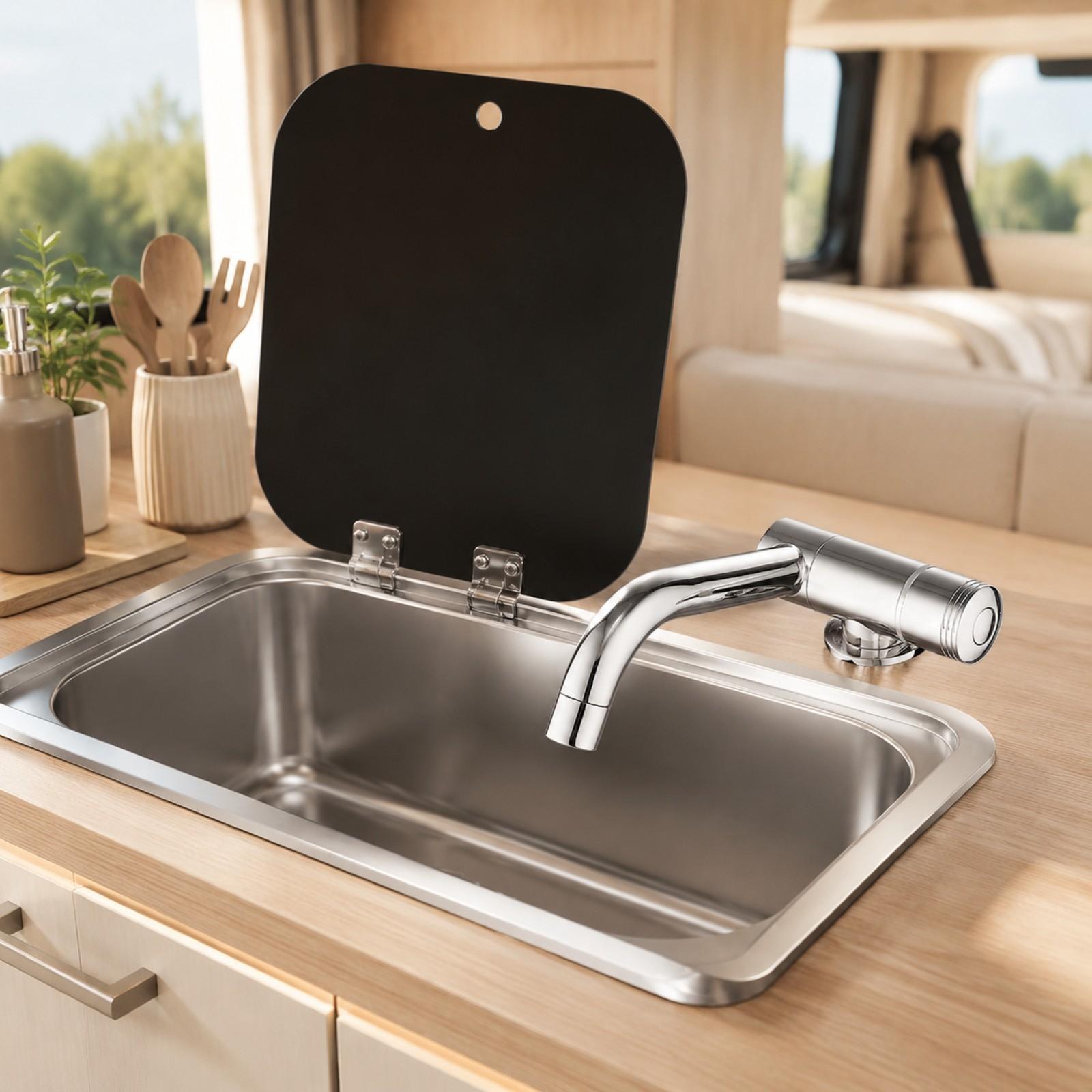 Single Bowl Kitchen Sink with  - Faucet ulasan dan harga