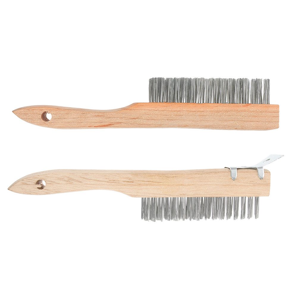 2pcs Steel Wire Brush with Woo - Paint Brush ulasan dan harga