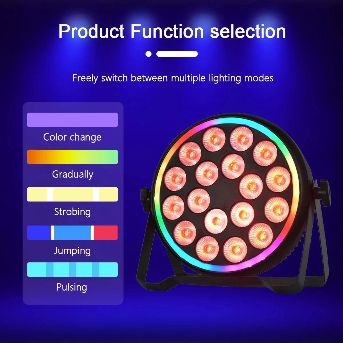 180W RGBW 4In1 LED Par Lights  - Led Strip Lights ulasan dan harga